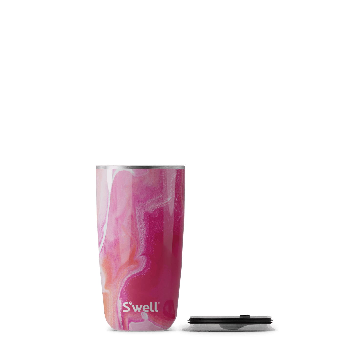 tumbler-18oz-k8 Swell-18oz-Rose-Agate-Tumbler-Lid-Off.png