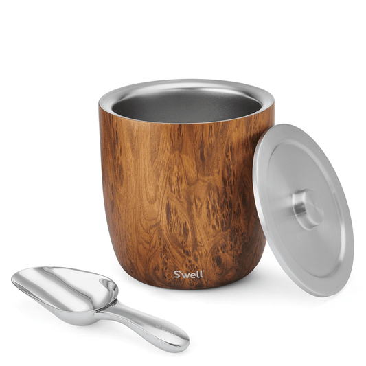 ice-bucket-xl-i6 Swell-Ice-Bucket-XL-100oz-Wood-Print-Teakwood-Angled-Lid-Off.png