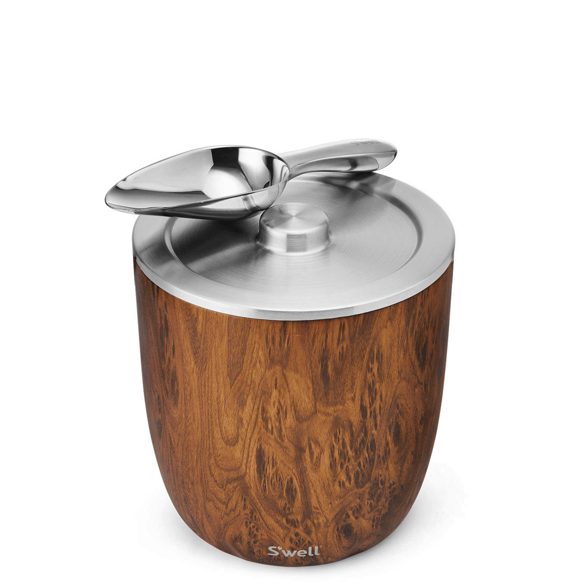 ice-bucket-xl-i6 Swell-Ice-Bucket-XL-100oz-Wood-Print-Teakwood-Angled-Lid-On.png